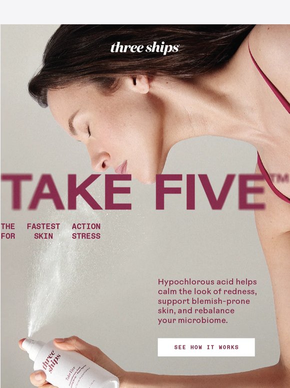 Your quickest skincare step