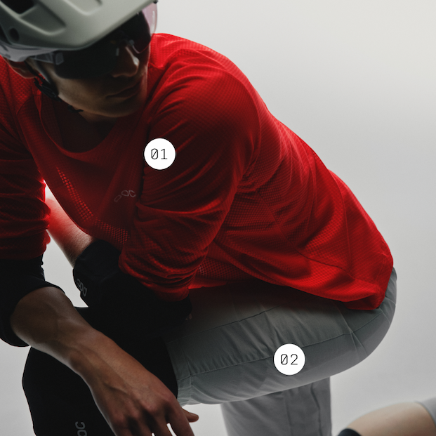 01 W'S MOTION AIR 3/4 JERSEY 02 W'S MOTION AIR SHORTS
