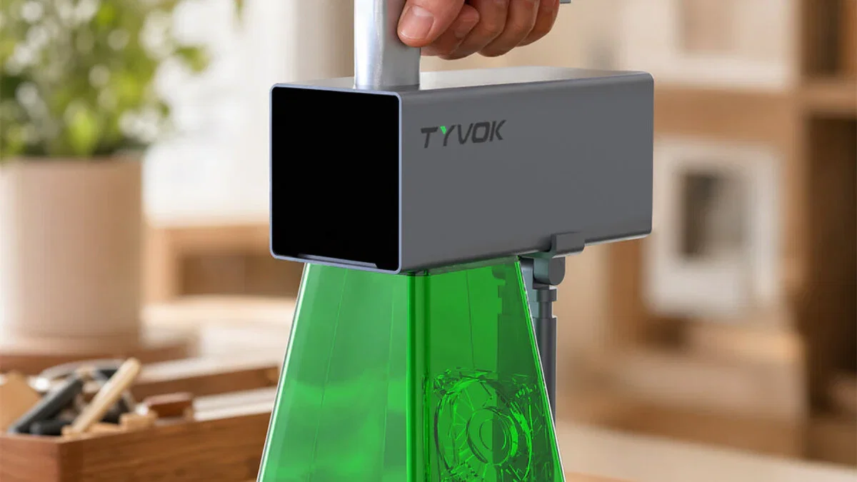 TYVOK P2 compact galvo laser engraver
