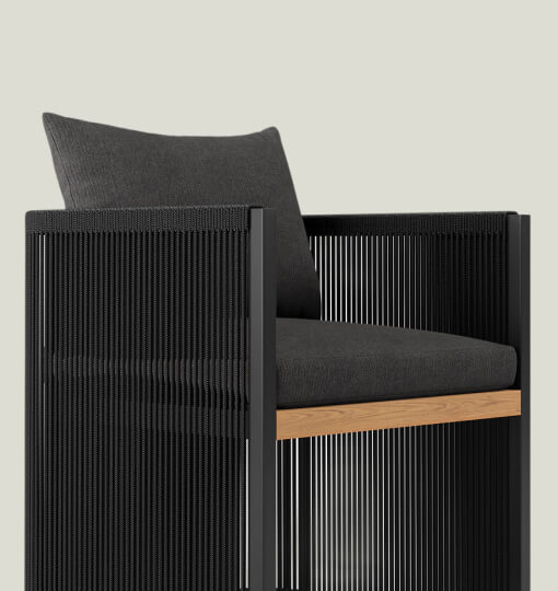 Bionda Outdoor Dining Chair by Huxe