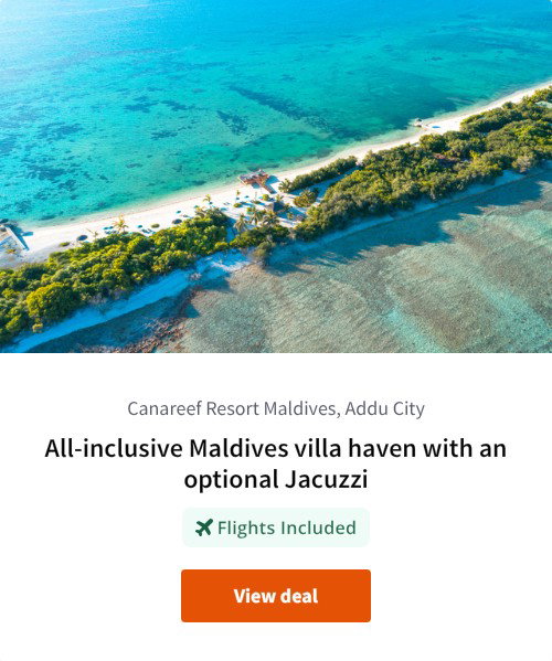 All-inclusive Maldives villa haven with an optional Jacuzzi
