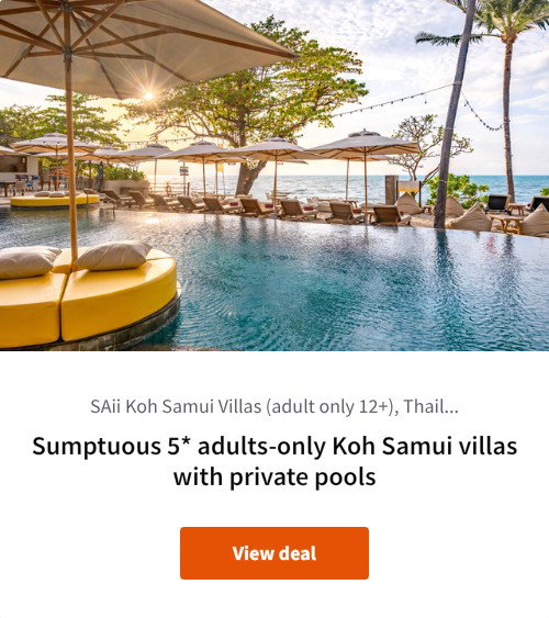 Sumptuous 5* adults-only Koh Samui villas with private pools