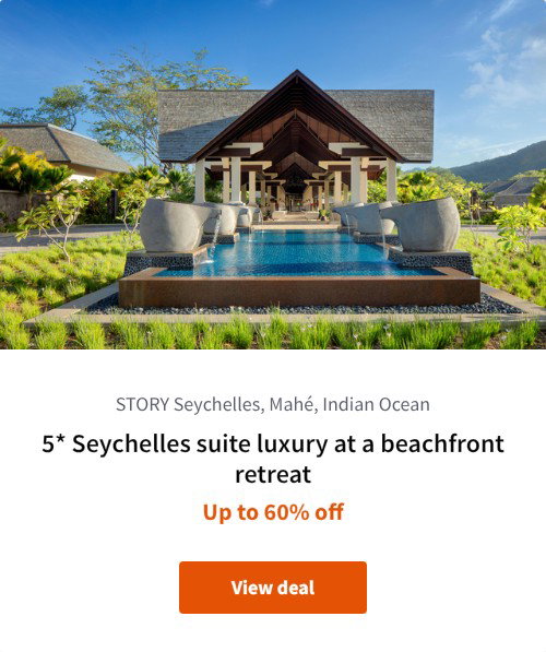 5* Seychelles suite luxury at a beachfront retreat