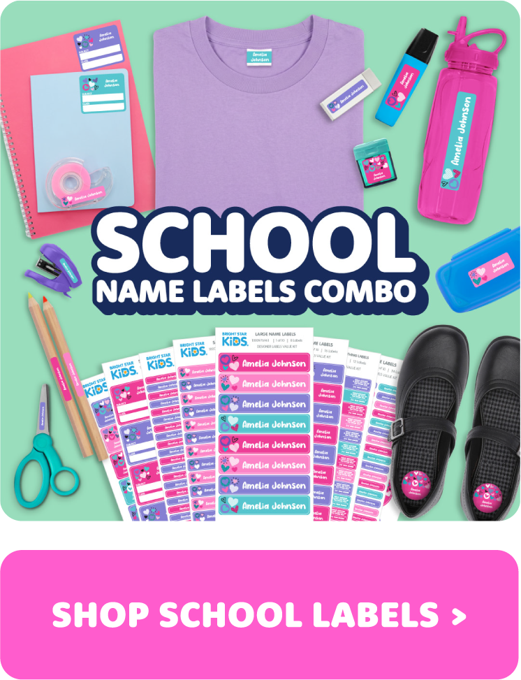 School Name Labels Combo Pack >