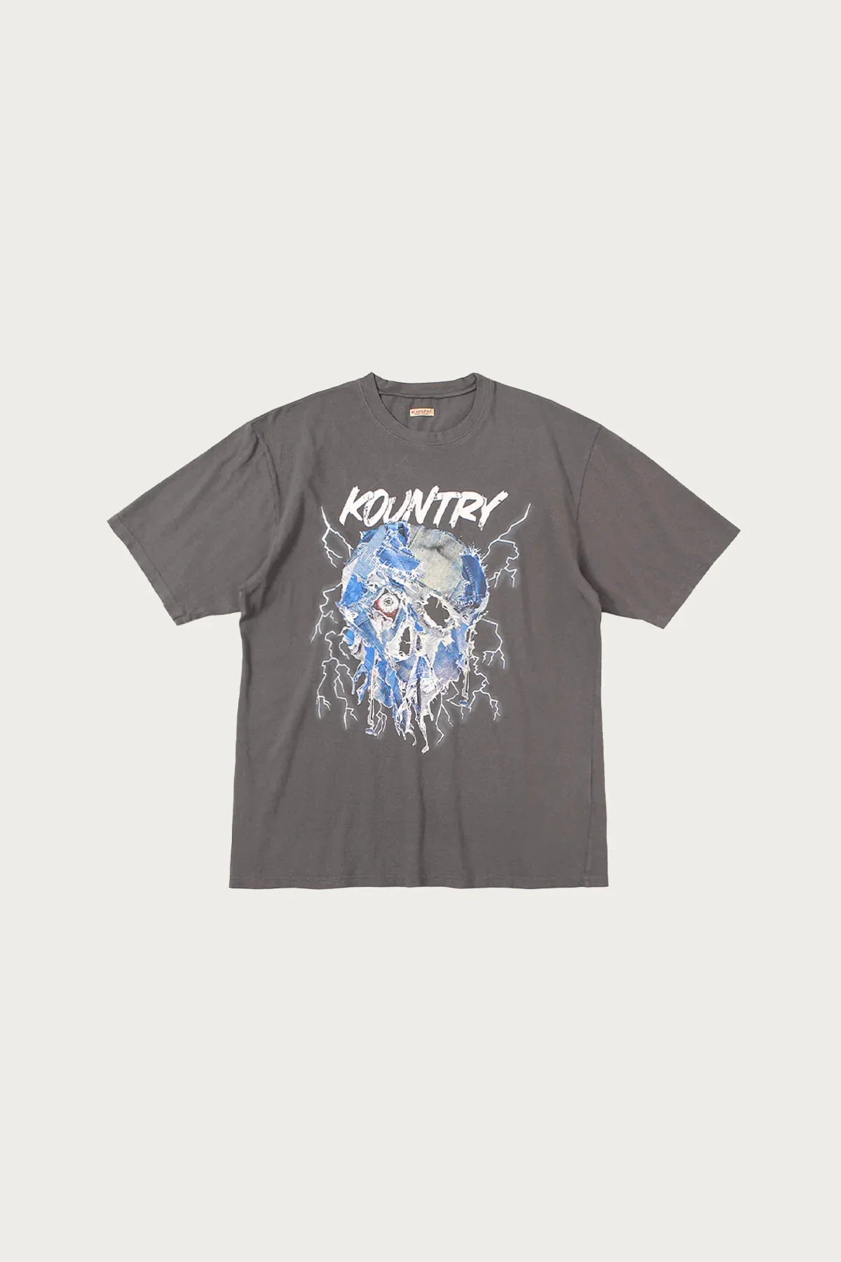 Image of 20/-Jersey Crew T (DenimFace) - I-B