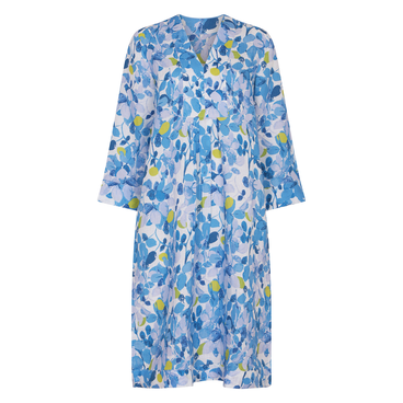 Plum Print Dress