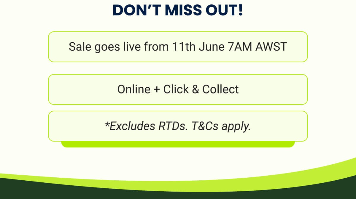 DON’T MISS OUT!