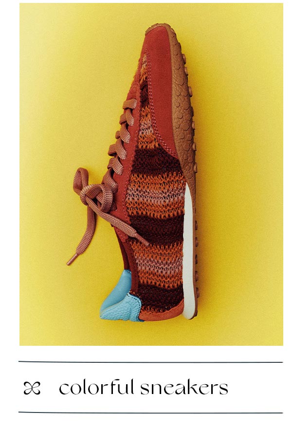 colorful sneakers