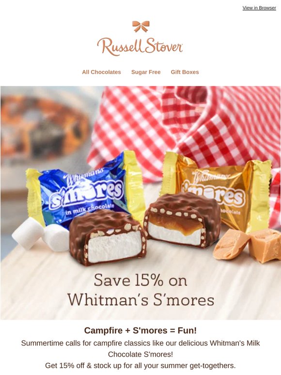 Campfires Are Calling: Sale on S'mores!