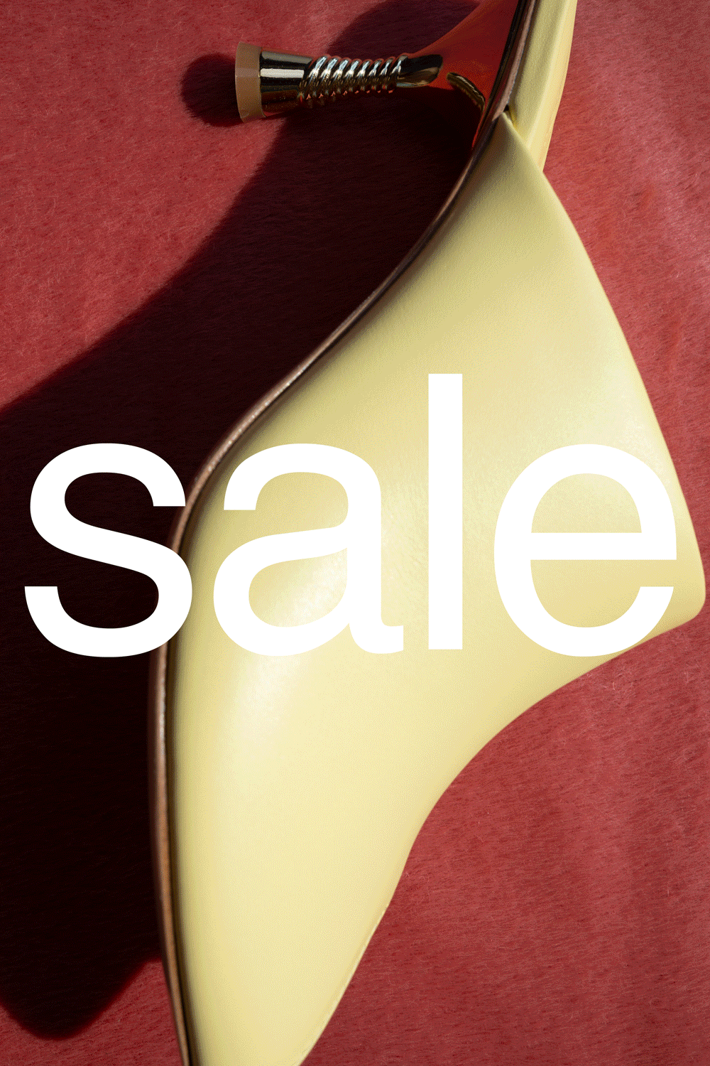 Sale campaign image by Studio Amelia featuring heels.