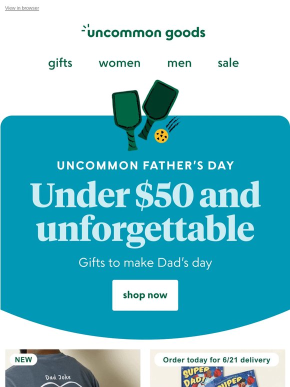 Father's Day gifts under $50