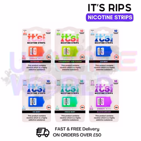 It's Rips Nicotine Strips For Mouth