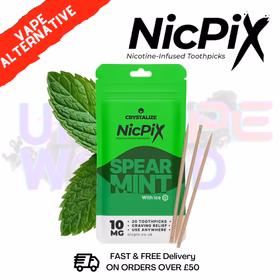 Spearmint Nic Pix Nicotine ToothPicks