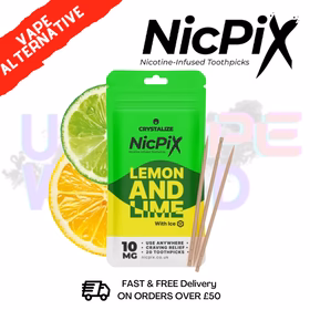 Lemon Lime Nic Pix Nicotine ToothPicks