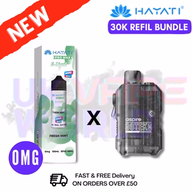 Fresh Mint Hayati 30K Puff Zero Nicotine Vape Kit