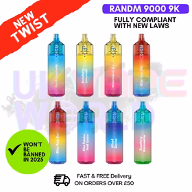 RandM T9000 9K Puff Replacable Pod Kit | 20MG