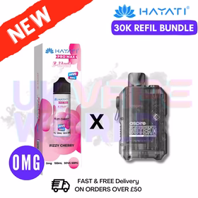 Fizzy Cherry Hayati 30K Puff Zero Nicotine Vape Kit