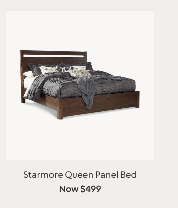 Starmore Queen Panel Bed