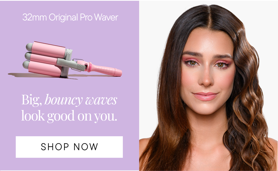 Big, bouncy waves look good on you.