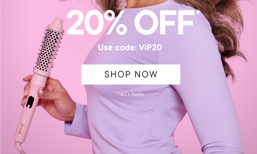 Infrared Thermal Brush for smooth, glossy hair. Use code: VIP20 for 20% off* 