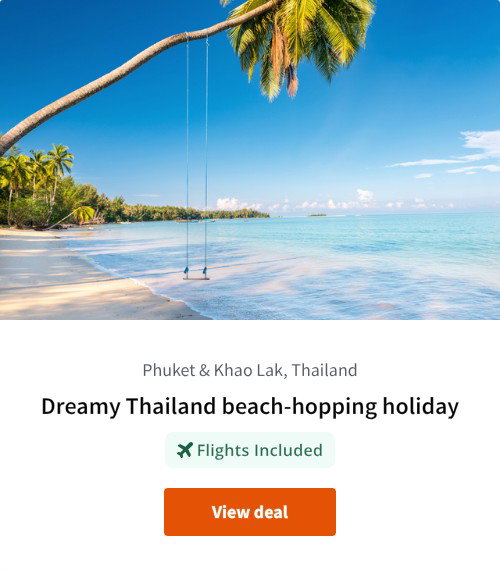 Dreamy Thailand beach-hopping holiday