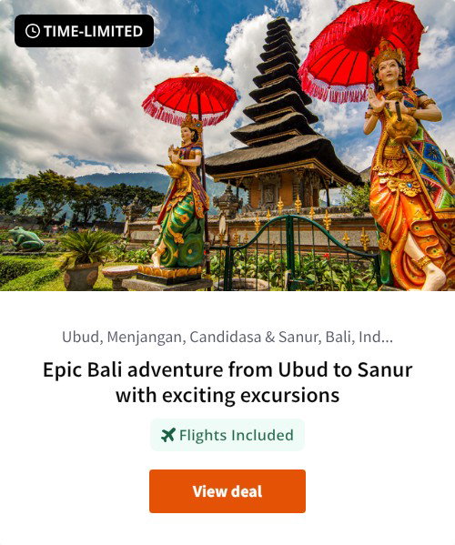 Epic Bali adventure from Ubud to Sanur with exciting excursions