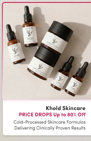 Khold Skincare | Cold-Processed Skincare Formulas Delivering Clinically Proven Results –  New Price Drops Up to 80% Off