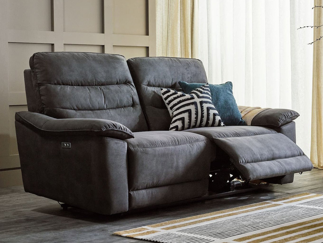 Carter 3 Seater Electric Recliner Sofa