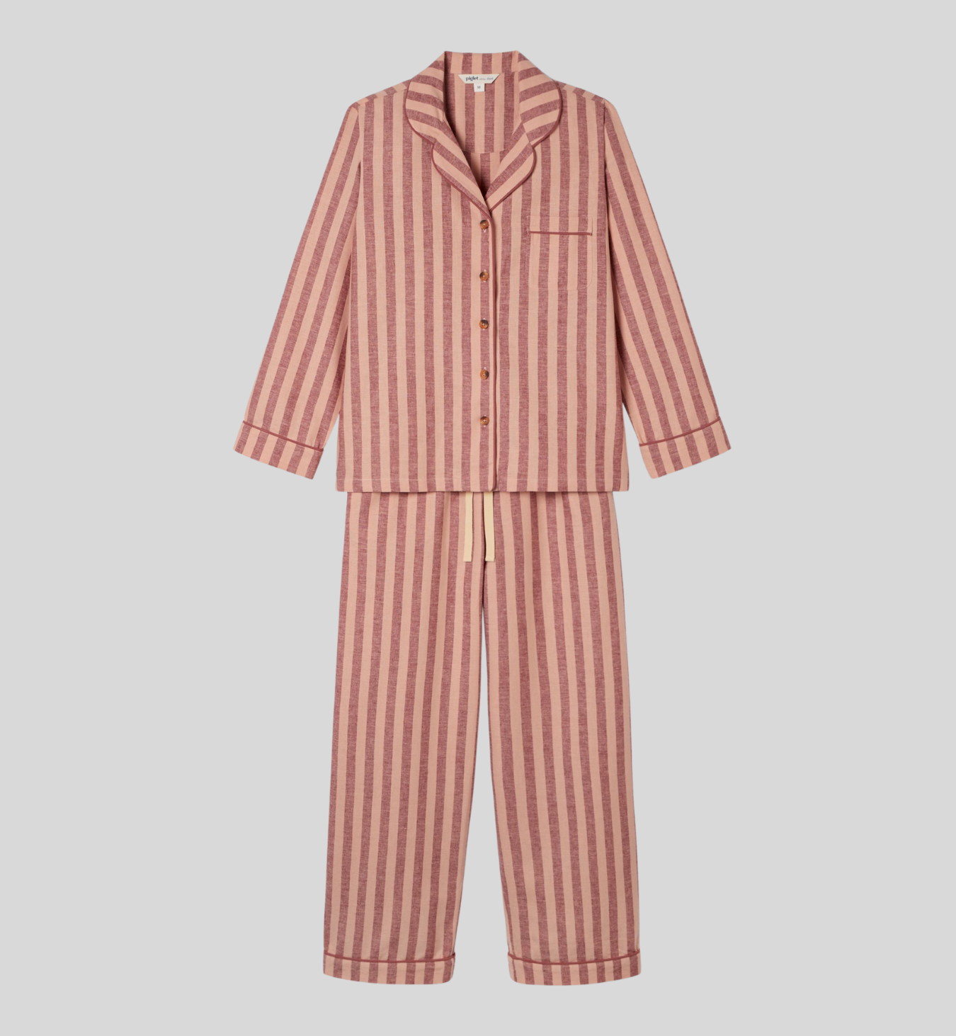 Rhubarb & Rose Pembroke Stripe Linen Blend Trouser Set