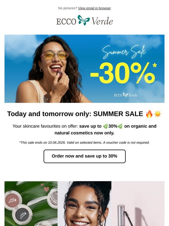 SUMMER SALE 🔥 UP TO 30% OFF 🔥