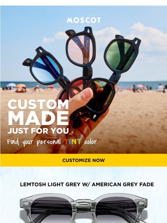Your Frame. Your Tint.