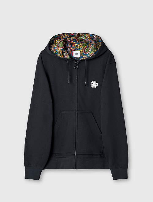 Black lounge zip up hoody