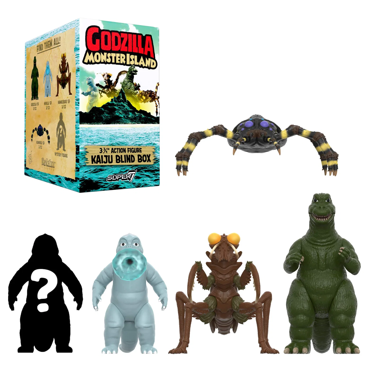 Image of Toho Blind Box Wave 13 (Showa Monster Island) - Individual Blind Box