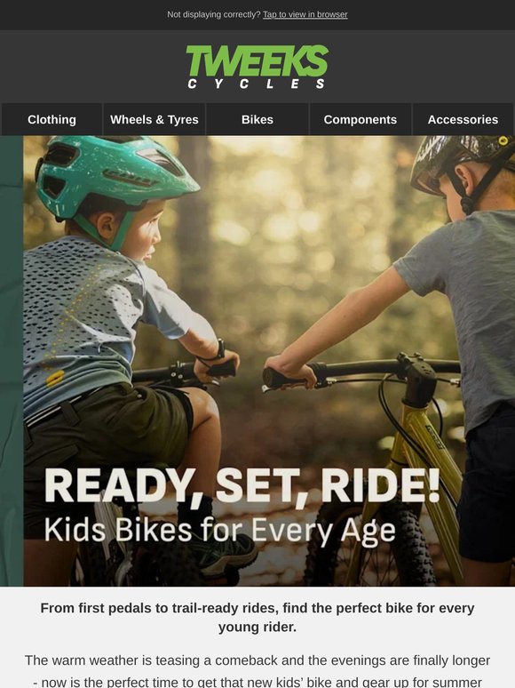 Kids' Bikes for Every Age 🚴
