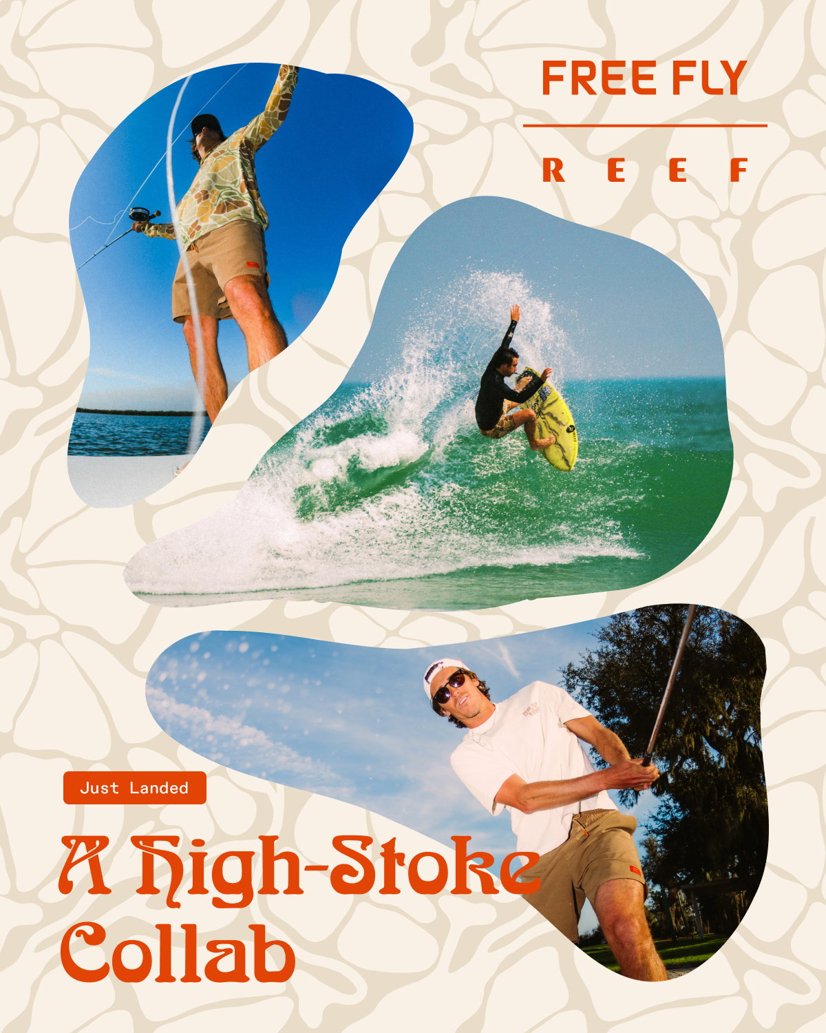 Free Fly x REEF | A High-Stoke Collab 