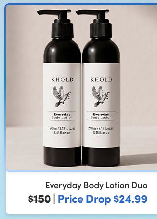Khold | Everyday Body Lotion Duo - $24.99