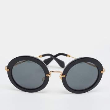 Black/Gold Tone SMU 13N Frame 