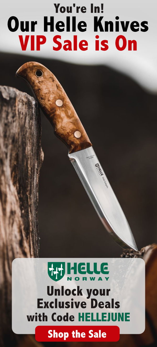 Helle Knives VIP Summer Sale