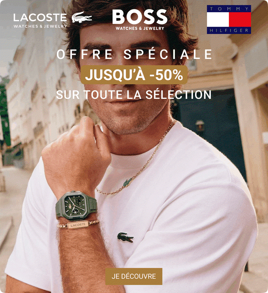 Offre spéciale  Jusqu’à -50% sur toute la sélection