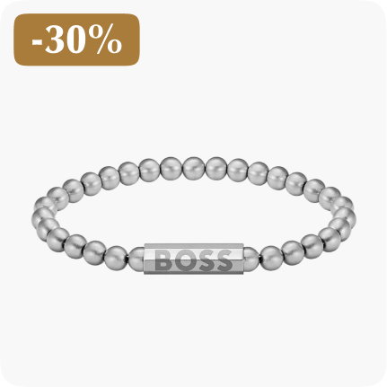 Bracelet homme boss bijoux sphere metal