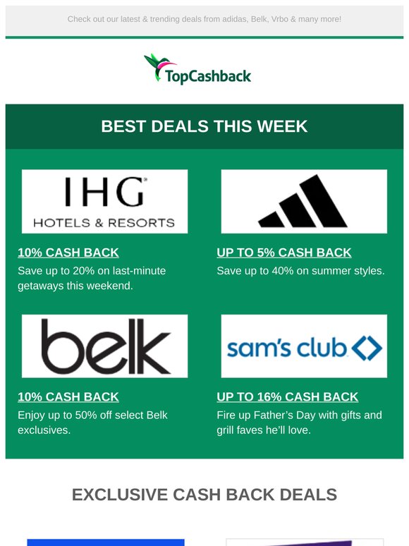 🌊 Tide yourself over with up to 110% Cash Back! 😎 💸
