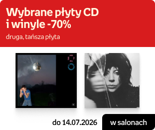 Wybrane płyty CD i winyle -70% druga, tańsza płyta