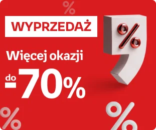 Więcej wyprzedażowych okazji do -70%