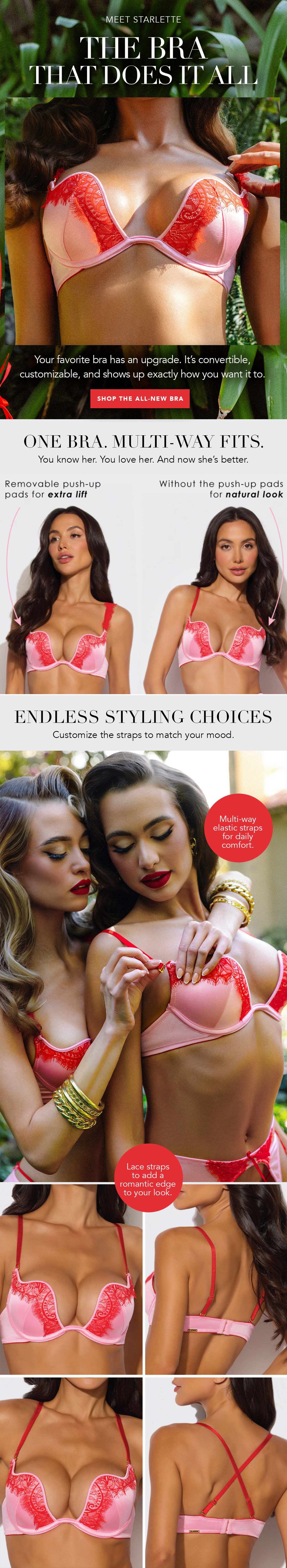 Meet Starlette | The Bra That Does It All [Shop the All-New Bra]
