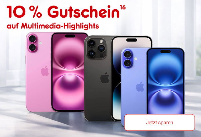 10% auf ausgewählte Multimedia Artikel