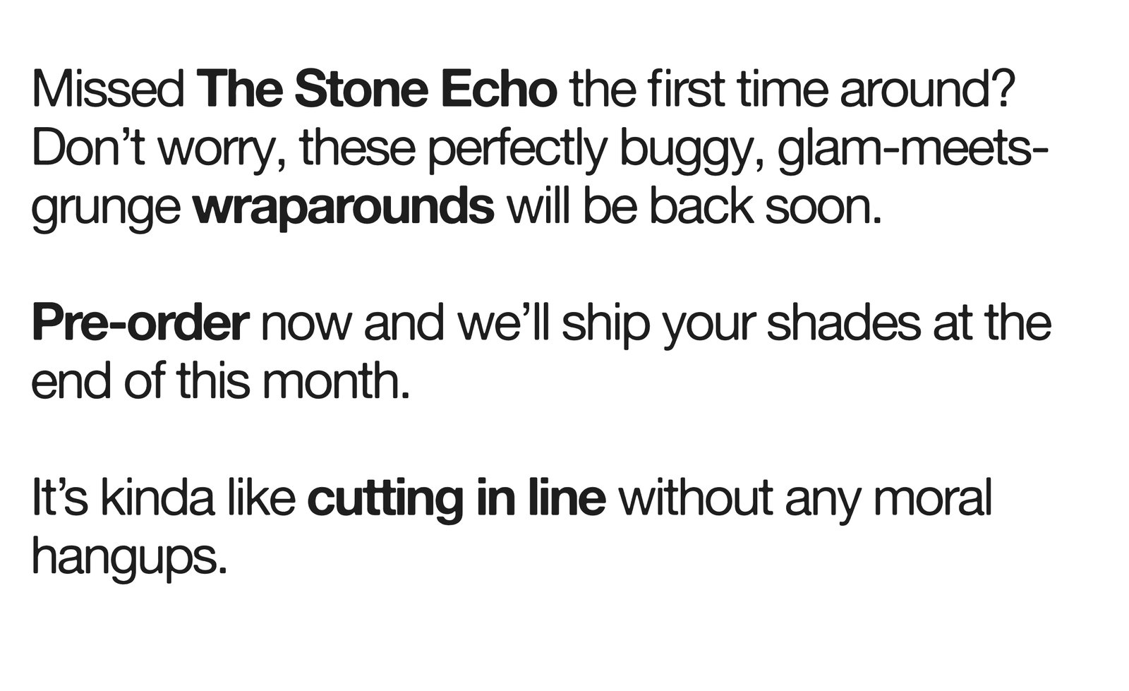 PRE-ORDER TODAY