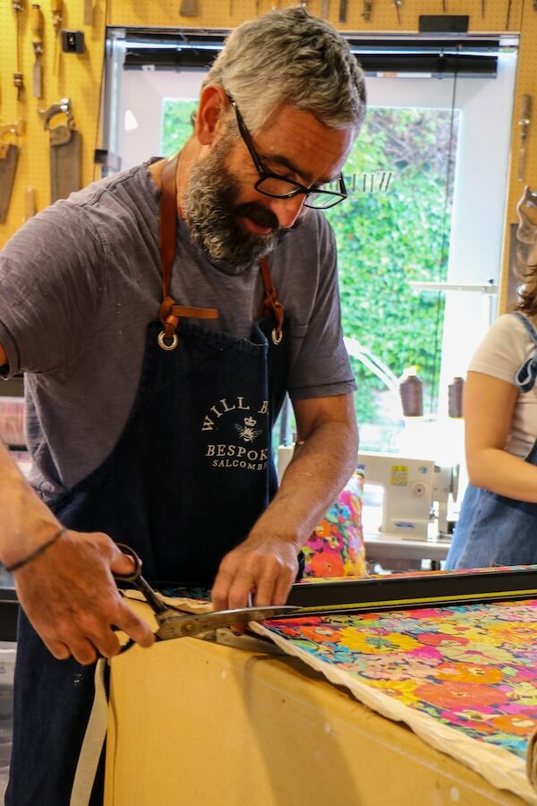 Will cutting fabric