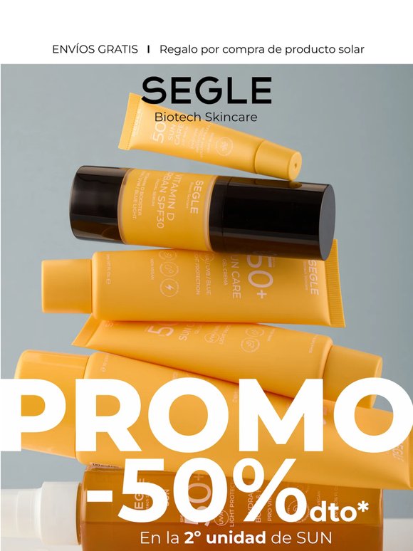 ☀️-50% dto en la segunda unidad de tu solar☀️