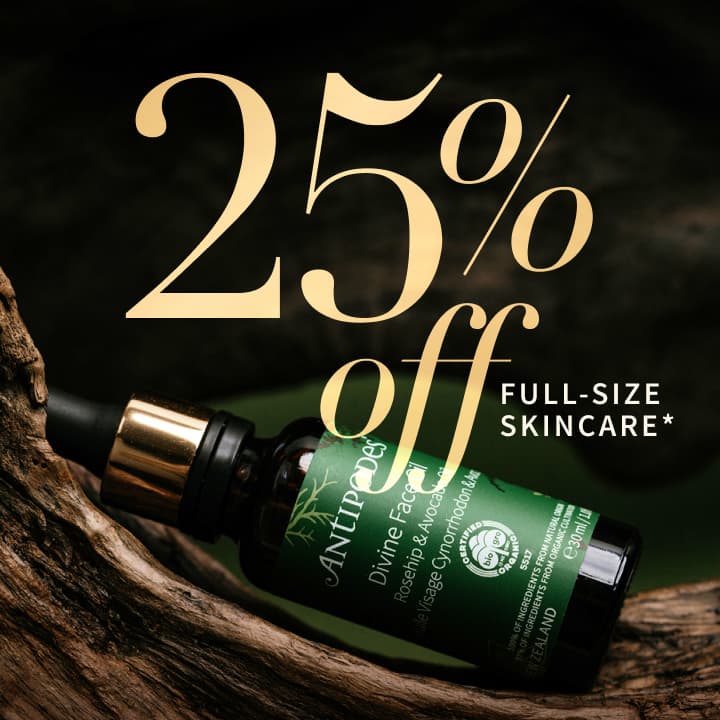 25% Off Full-Size Skincare