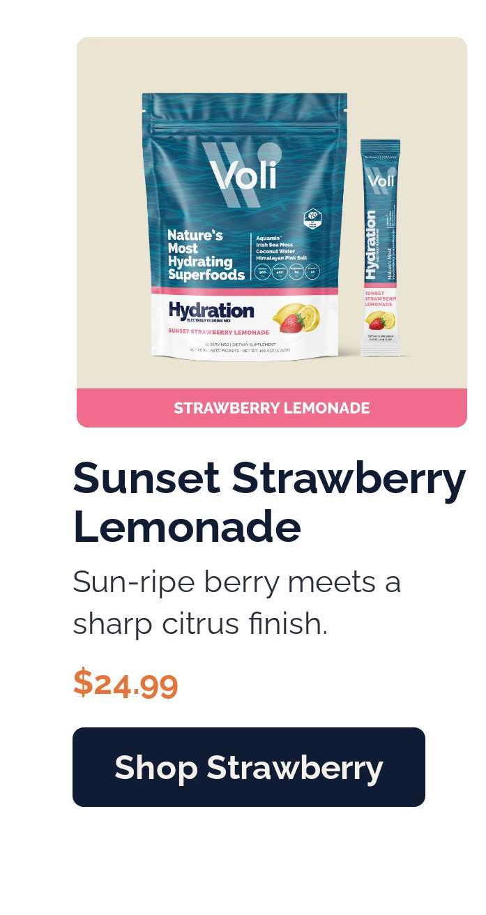 Sunset Strawberry Lemondade